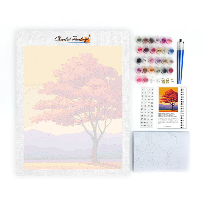 Flamme d'automne - Peinture par numéros