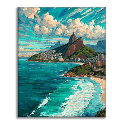 Rio de Janeiro - Peinture par numéros