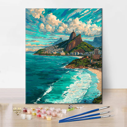 Rio de Janeiro - Peinture par numéros