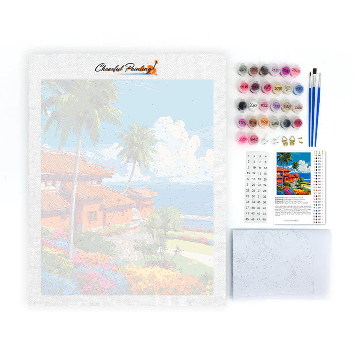 Château de Shurijo - Peinture par numéros