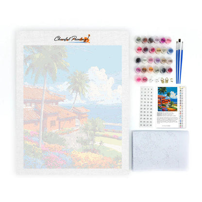 Château de Shurijo - Peinture par numéros