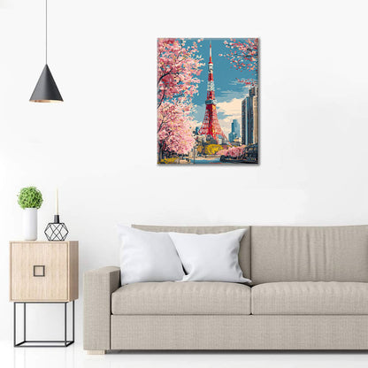Tour de Tokyo - Peinture par numéros