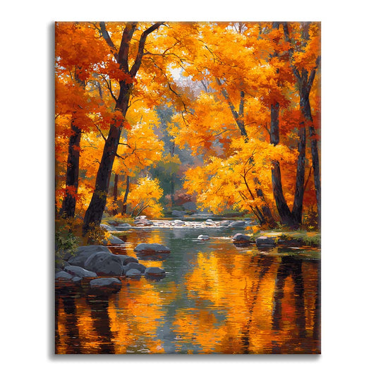 Murmures d'automne - Peinture par numéros