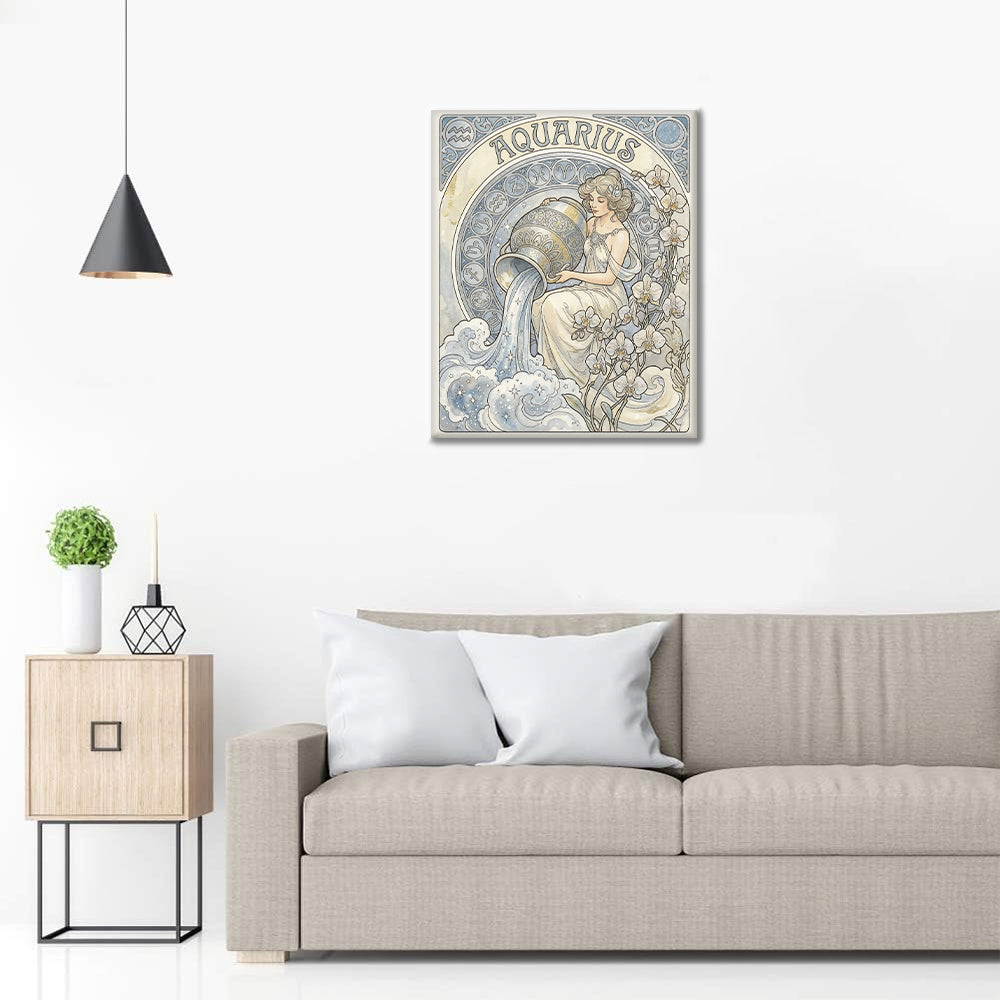 VERSEAU - Peinture par numéros