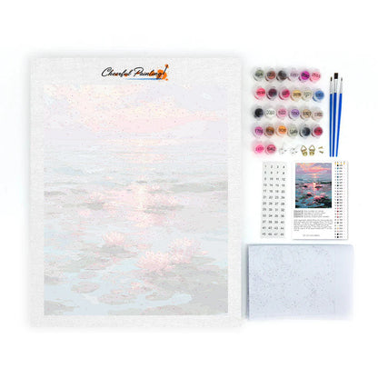 Blush Horizon - Peinture par numéros