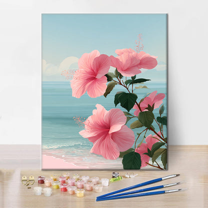 Blush Tide - Peinture par numéros