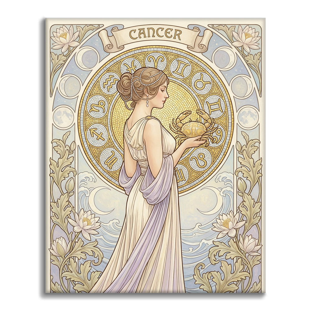 CANCER - Peinture par numéros