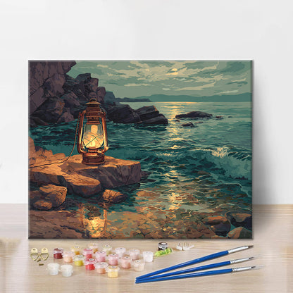 Lanterne côtière - Peinture par numéros