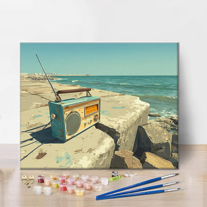 Radio côtière - Peinture par numéros