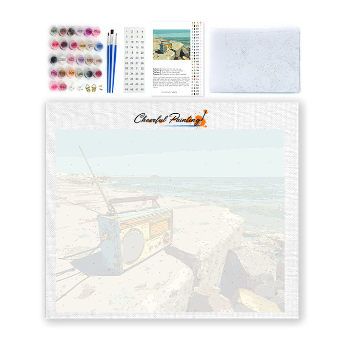 Radio côtière - Peinture par numéros