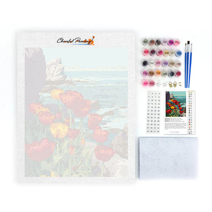 Tulipes côtières - Peinture par numéros