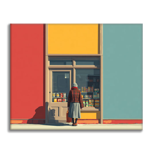 Corner Shop - Peinture par numéros