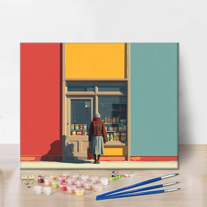 Corner Shop - Peinture par numéros