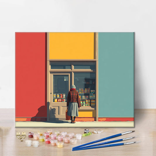 Corner Shop - Peinture par numéros