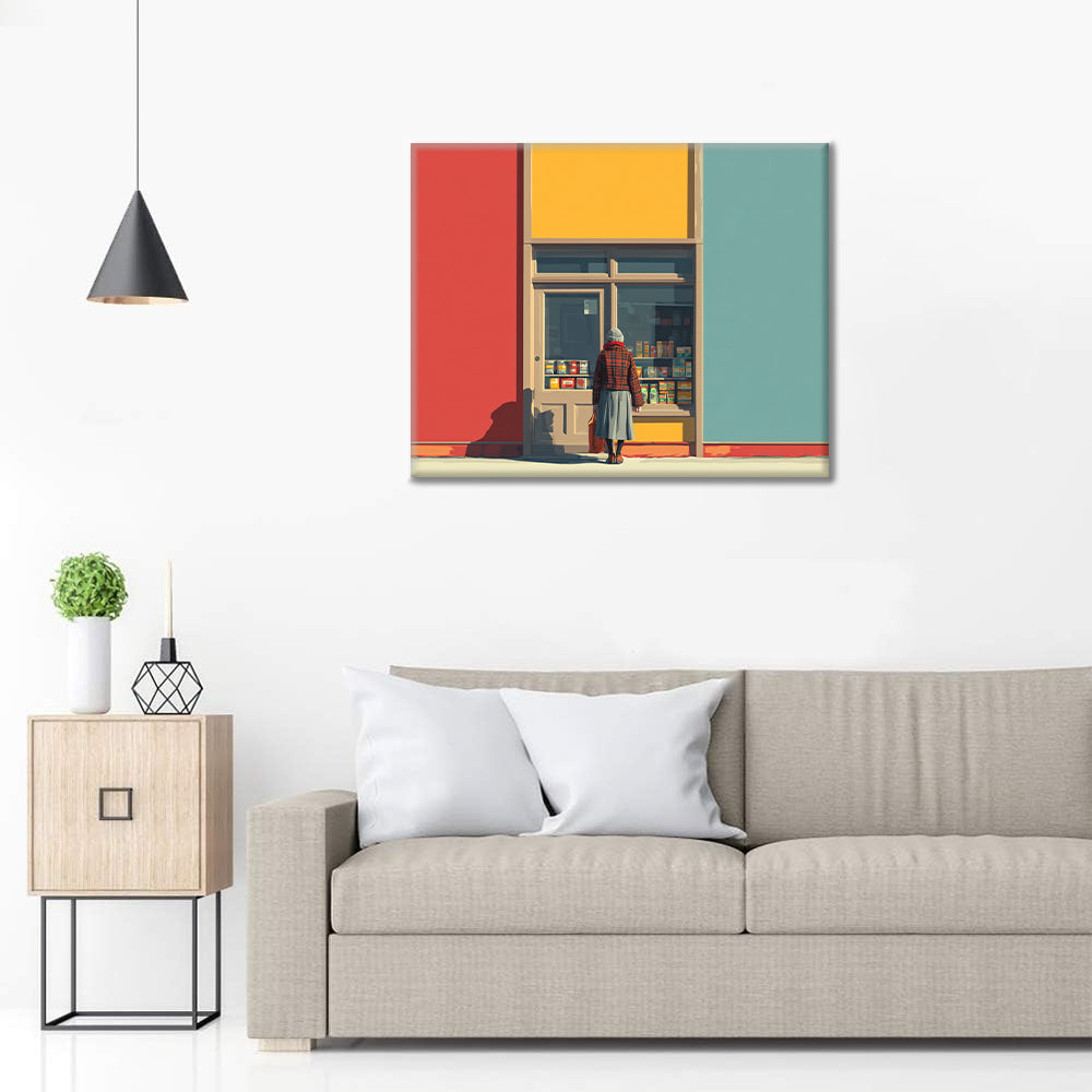 Corner Shop - Peinture par numéros