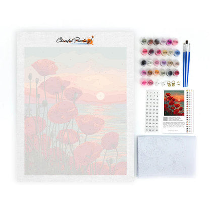 Crépuscule Pourpre - Peinture par numéros