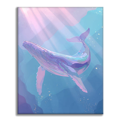 Baleine de rêve - Peinture par numéros