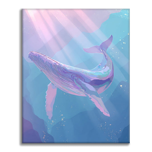 Baleine de rêve - Peinture par numéros