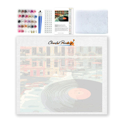 Disque flottant - Peinture par numéros