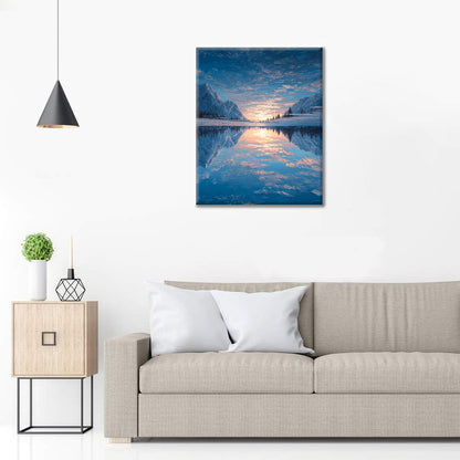 Reflet gelé - Peinture par numéros