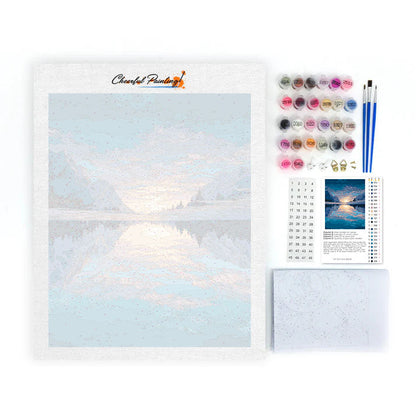 Reflet gelé - Peinture par numéros