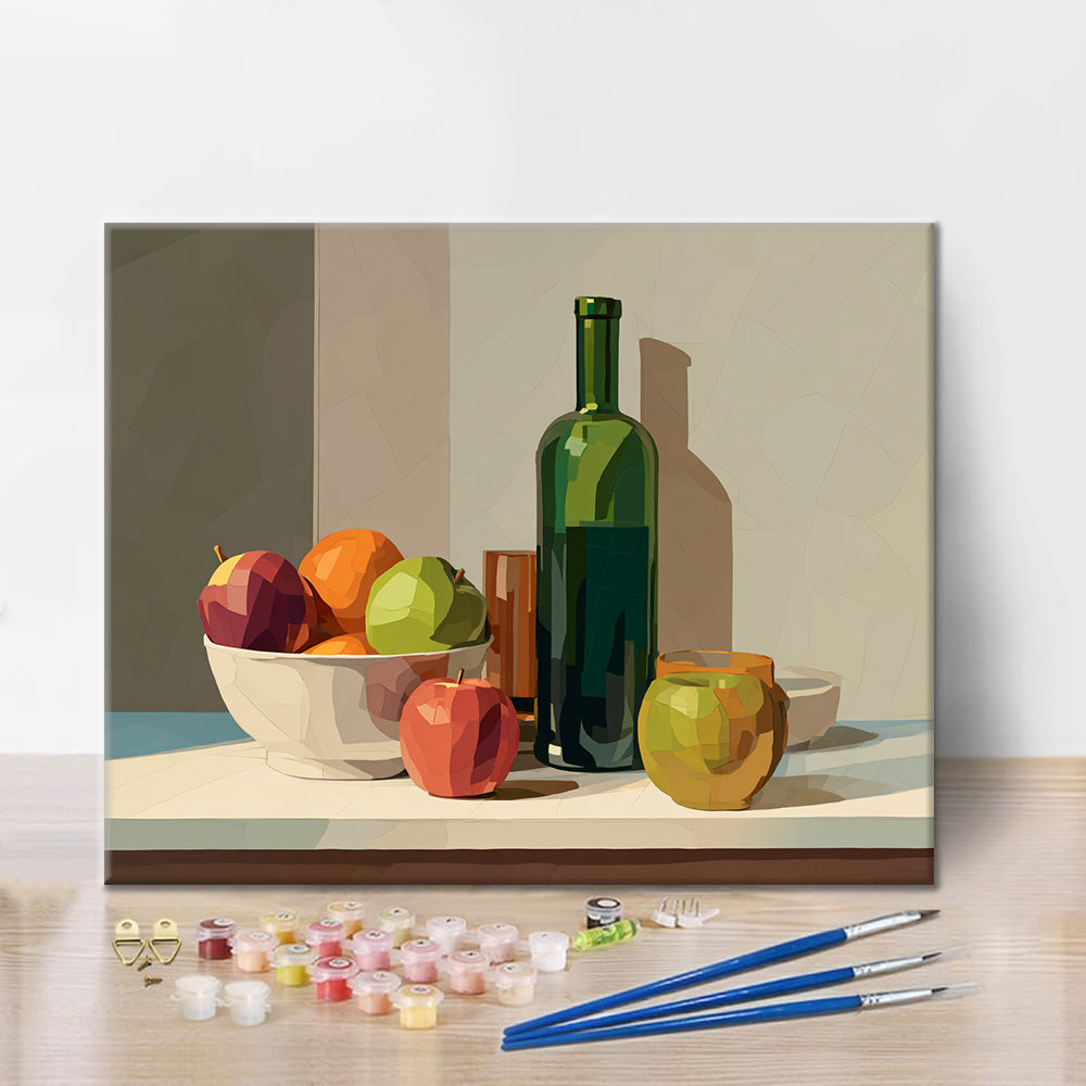 Nature morte aux fruits - Peinture par numéros