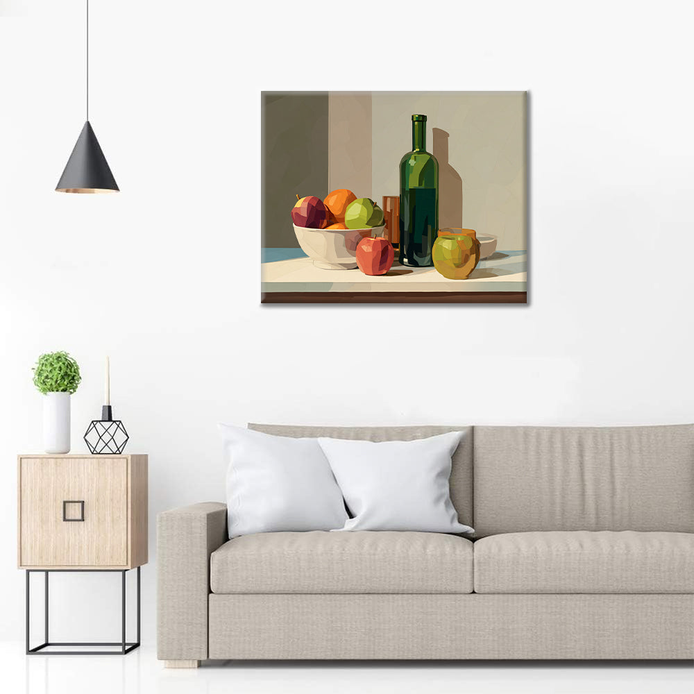 Nature morte aux fruits - Peinture par numéros