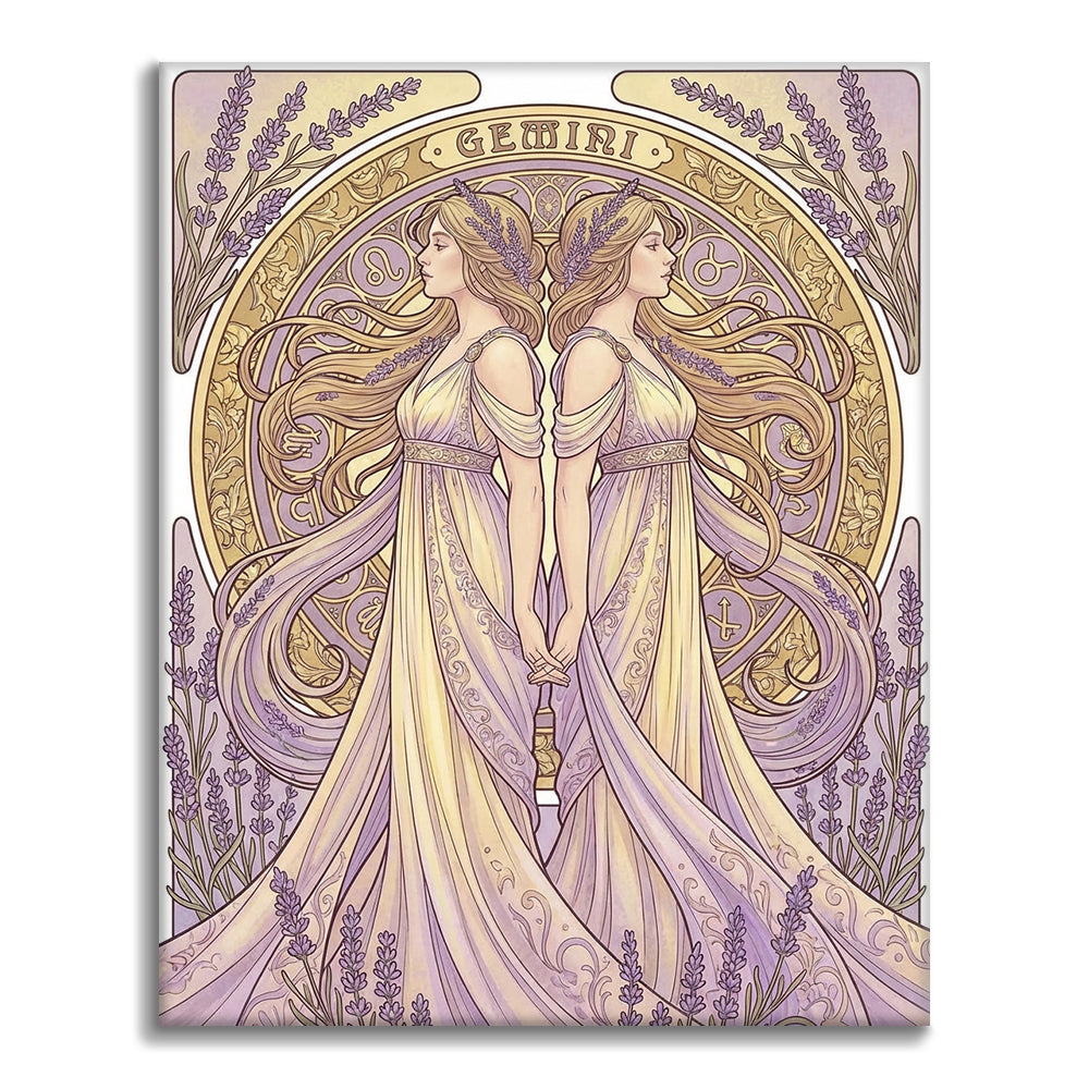 Gémeaux - Peinture par numéros