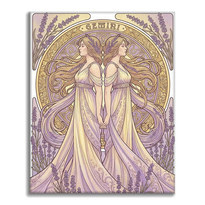 Gémeaux - Peinture par numéros