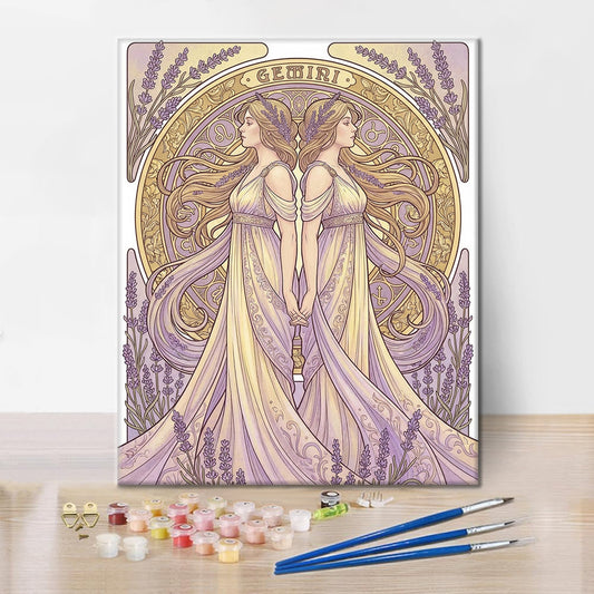 Gémeaux - Peinture par numéros