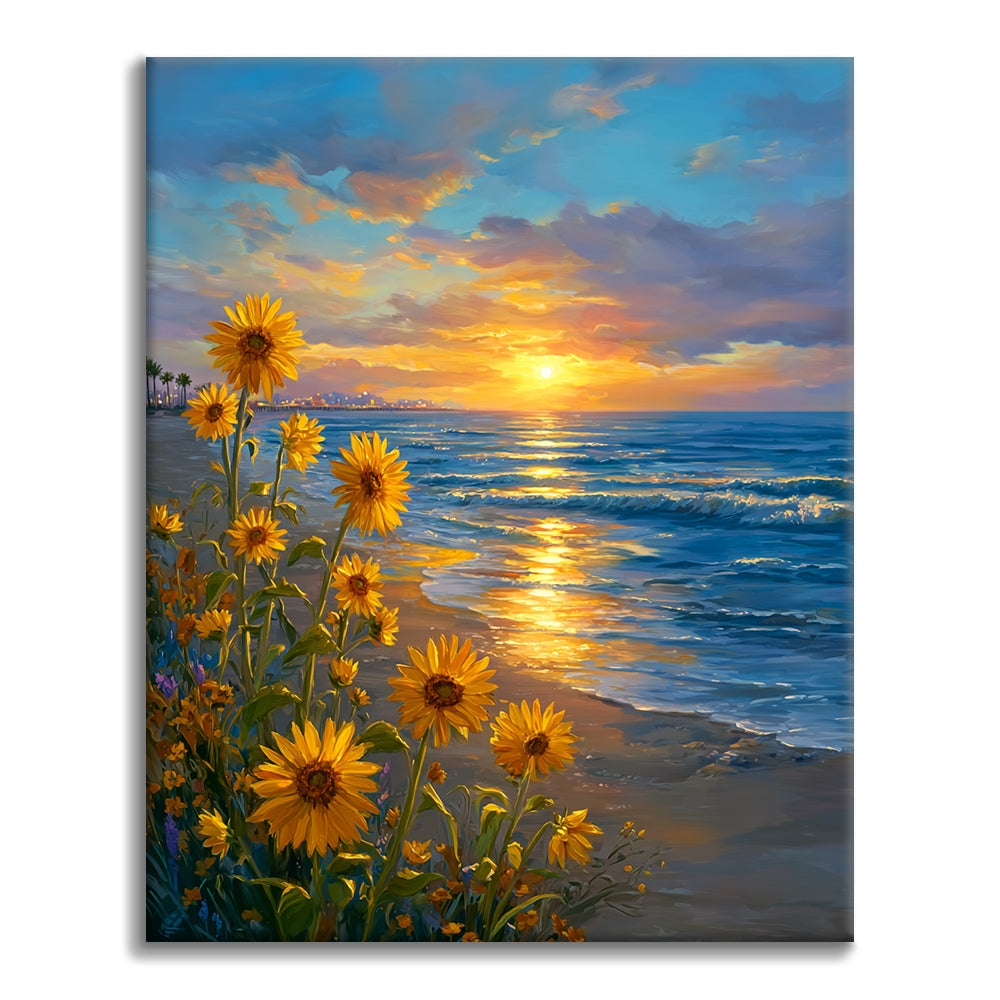 Côte dorée - Peinture par numéros