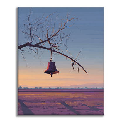 Cloche suspendue - Peinture par numéros