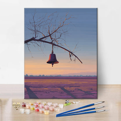 Cloche suspendue - Peinture par numéros
