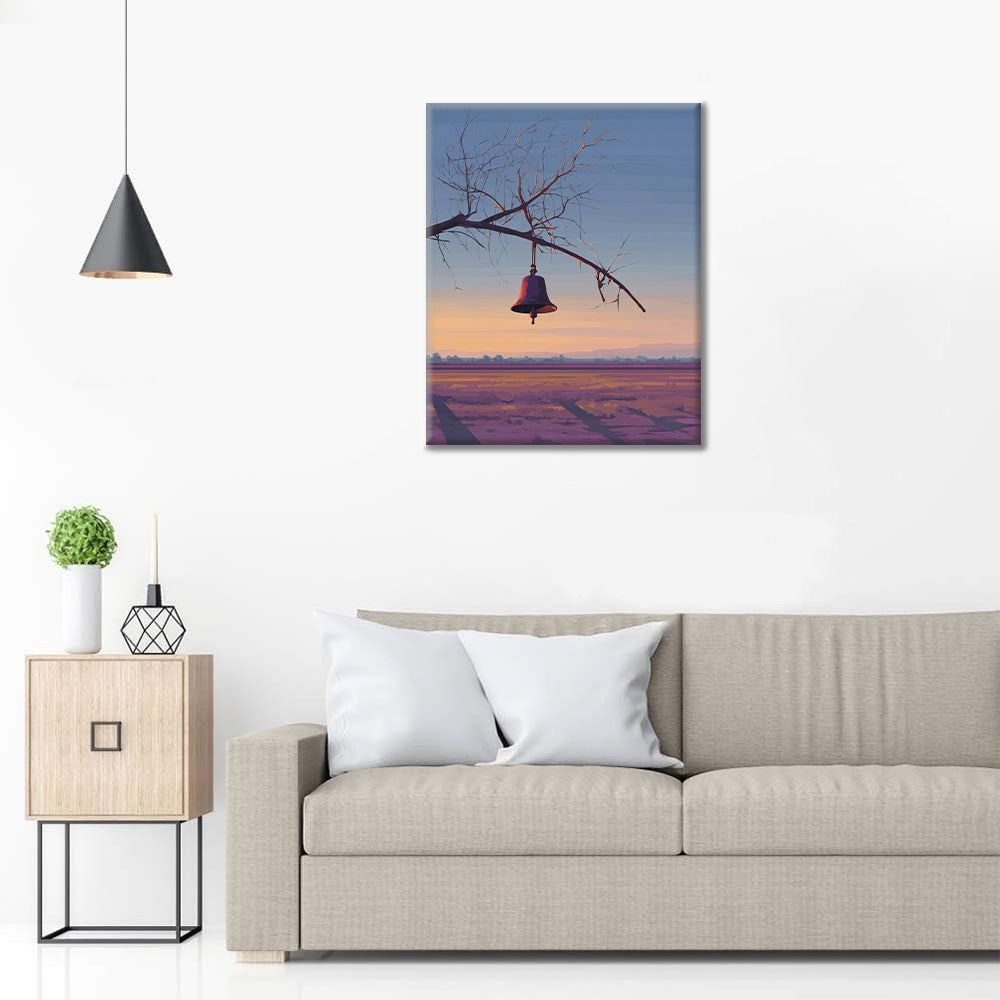 Cloche suspendue - Peinture par numéros