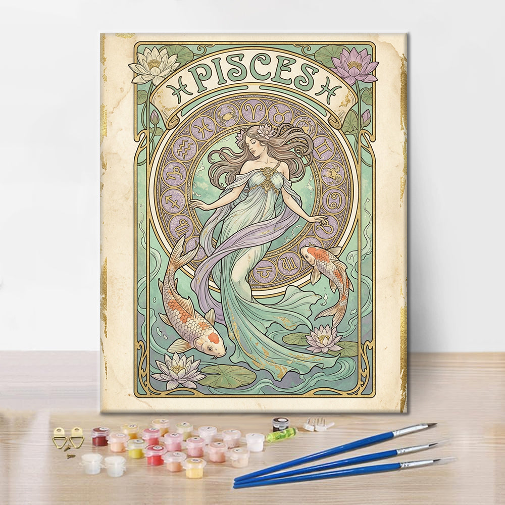 POISSONS - Peinture par numéros