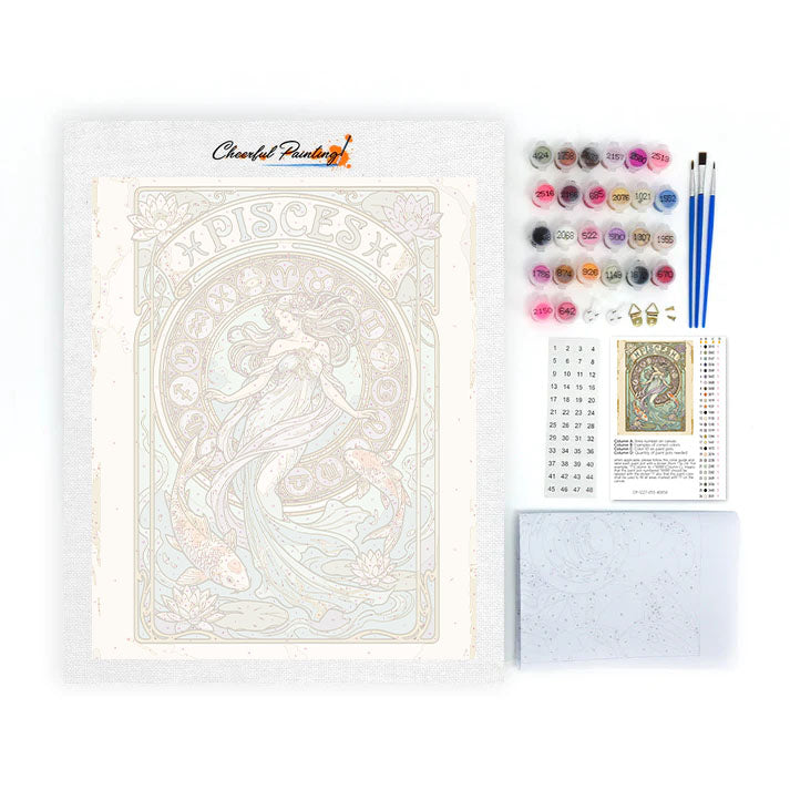 POISSONS - Peinture par numéros