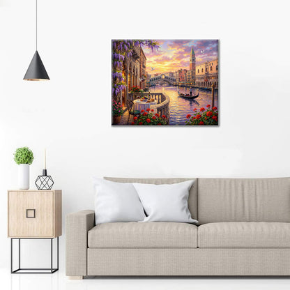 Venise romantique - Peinture par numéros
