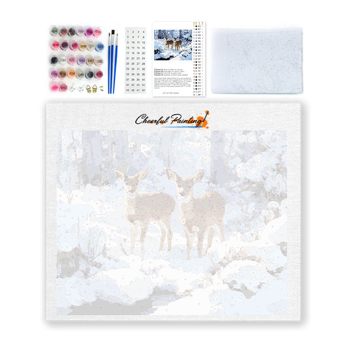 Silent Pair - Peinture par numéros