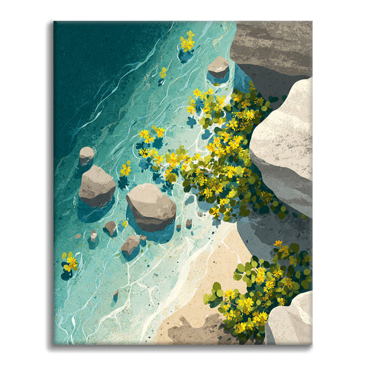 Marées ensoleillées - Peinture par numéros