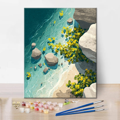 Marées ensoleillées - Peinture par numéros