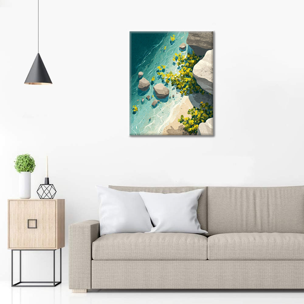 Marées ensoleillées - Peinture par numéros