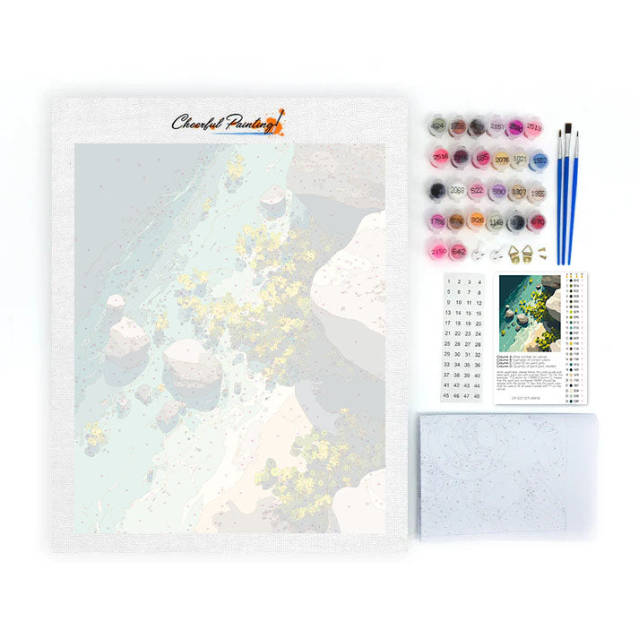 Marées ensoleillées - Peinture par numéros