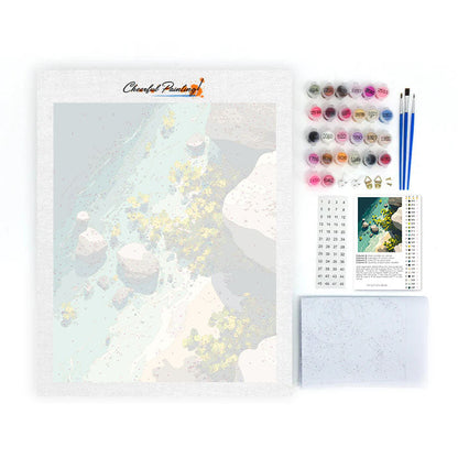 Marées ensoleillées - Peinture par numéros