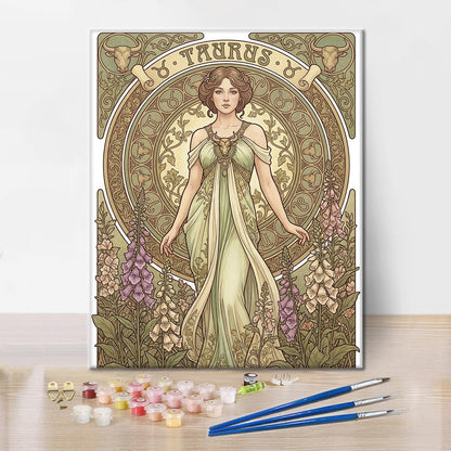 TAUREAU - Peinture par numéros