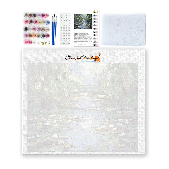 Nymphéas de Giverny - Peinture par numéros
