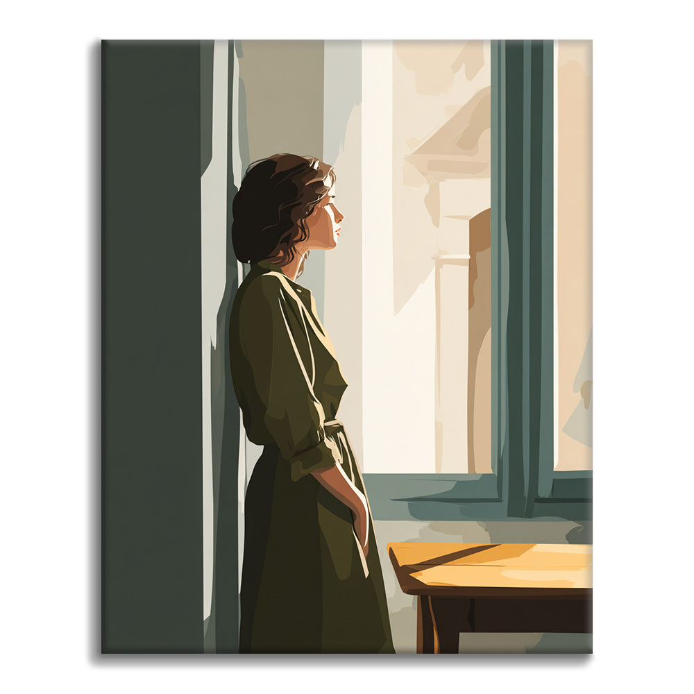 Figurine de fenêtre - Peinture par numéros