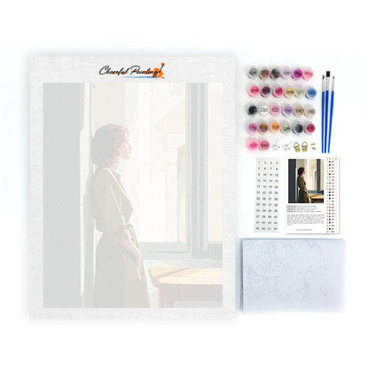 Figurine de fenêtre - Peinture par numéros