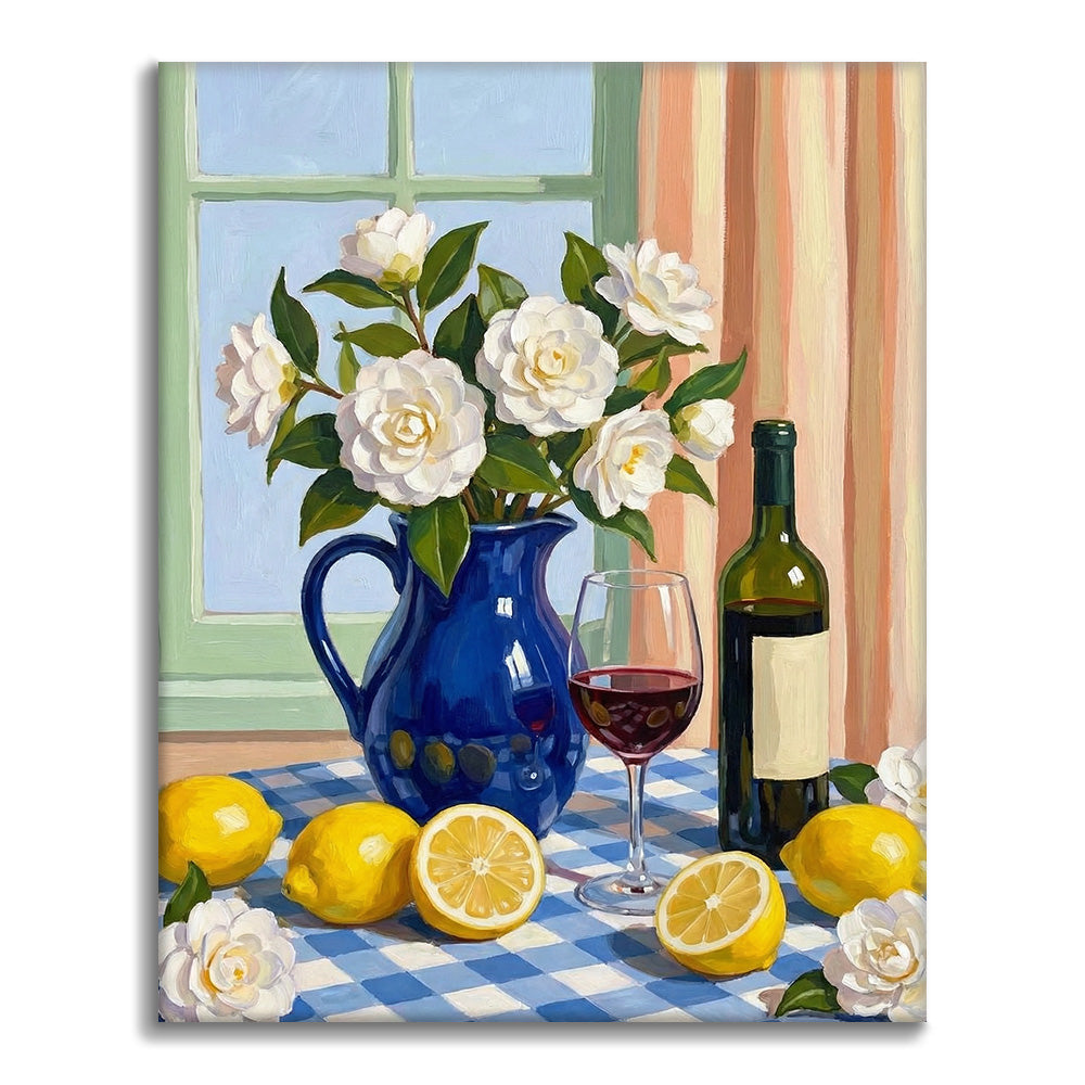 Une table confortable - Peinture par numéros