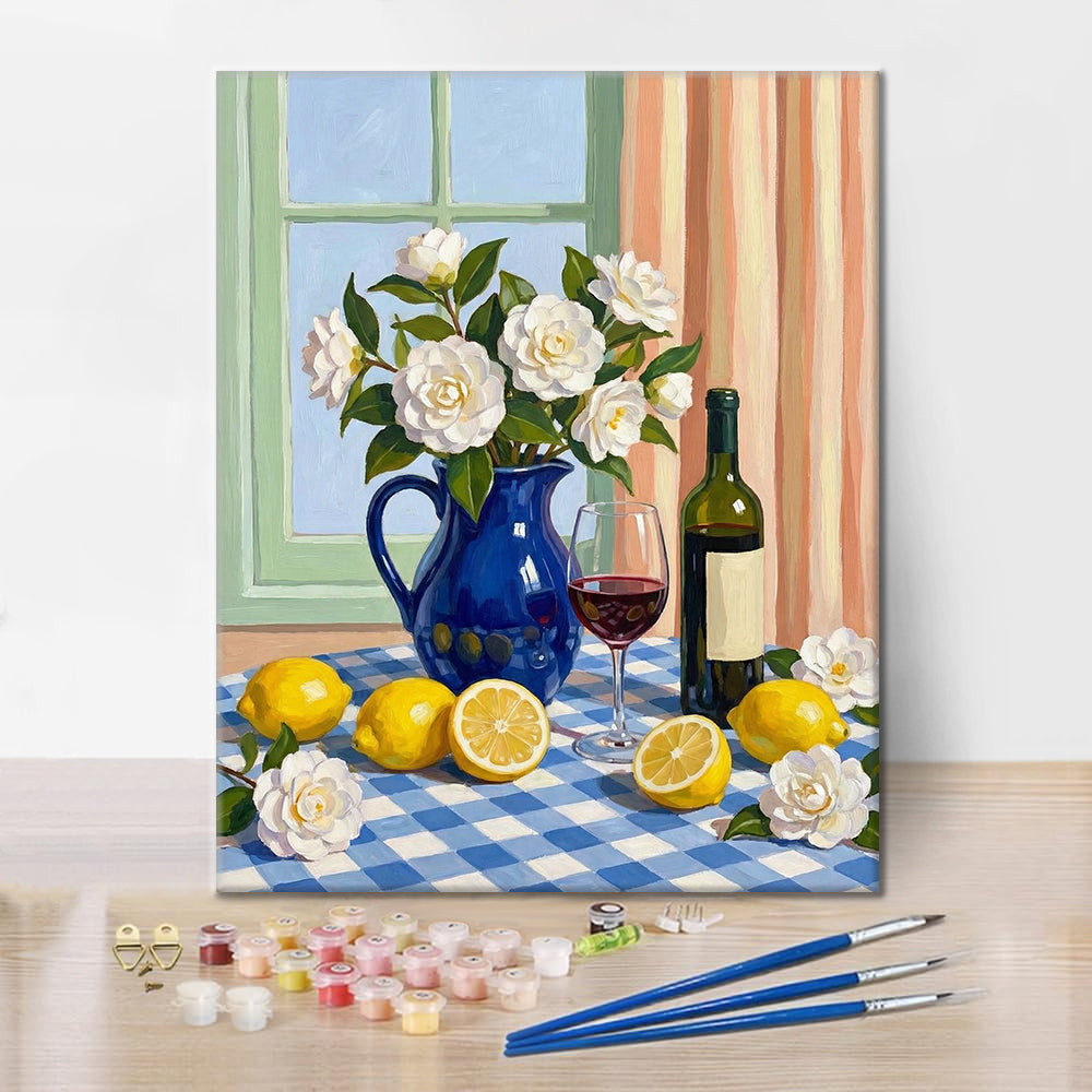 Une table confortable - Peinture par numéros