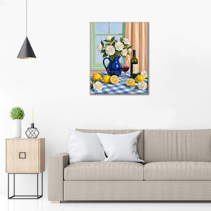 Une table confortable - Peinture par numéros